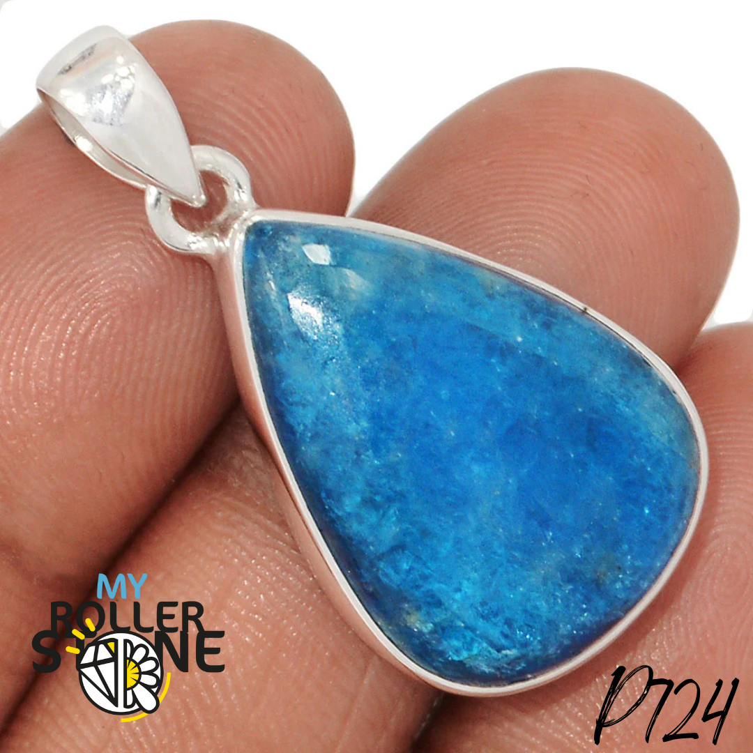 Pendentif Argent Apatite P724