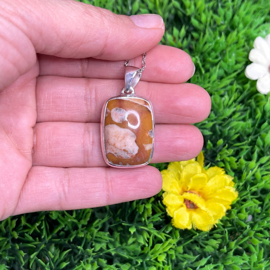 Pendentif Jaspe Faon #9