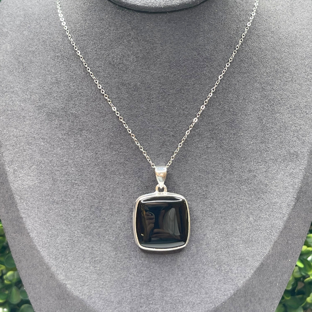 Pendentif Argent 925 Onyx #15