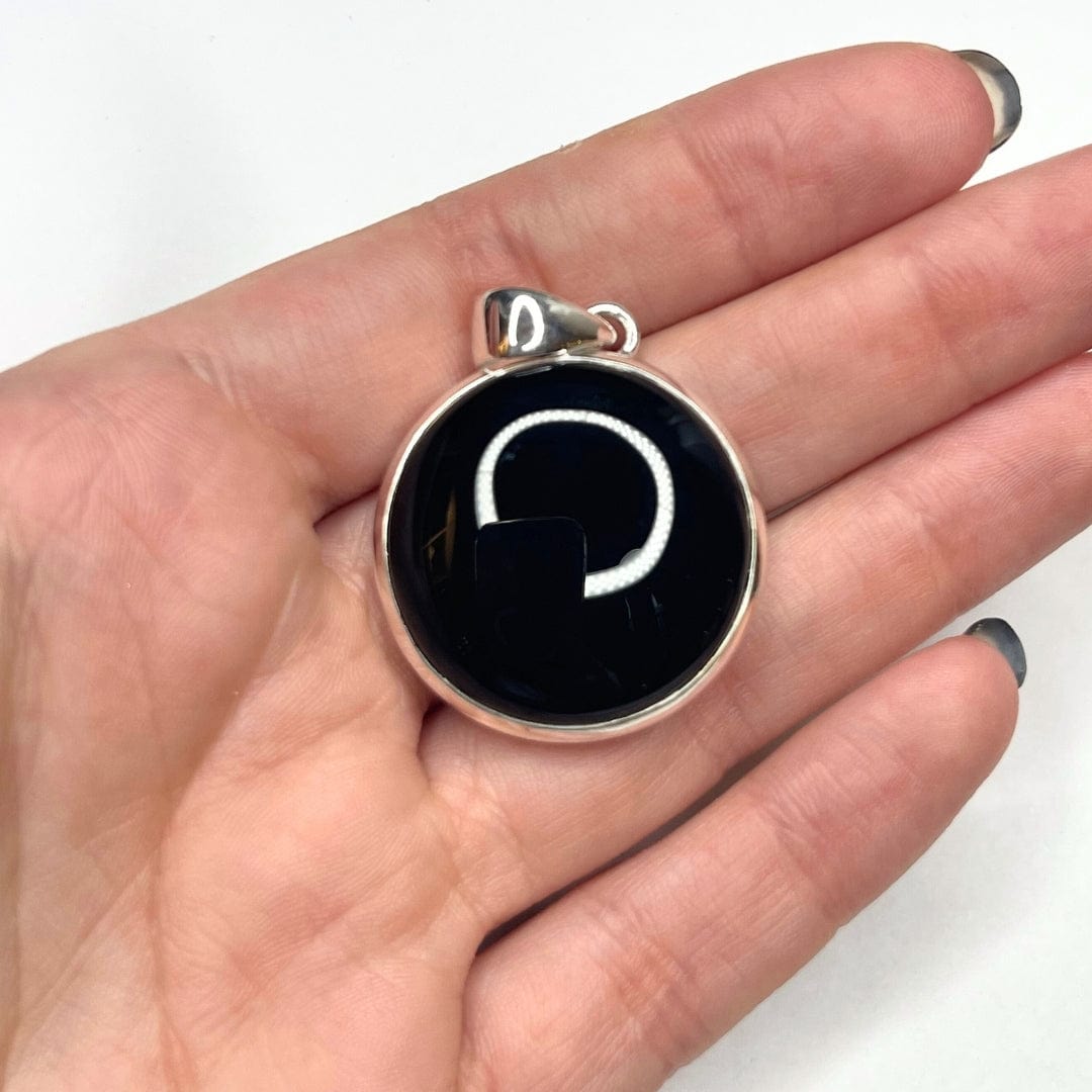 Pendentif Argent 925 Onyx #26