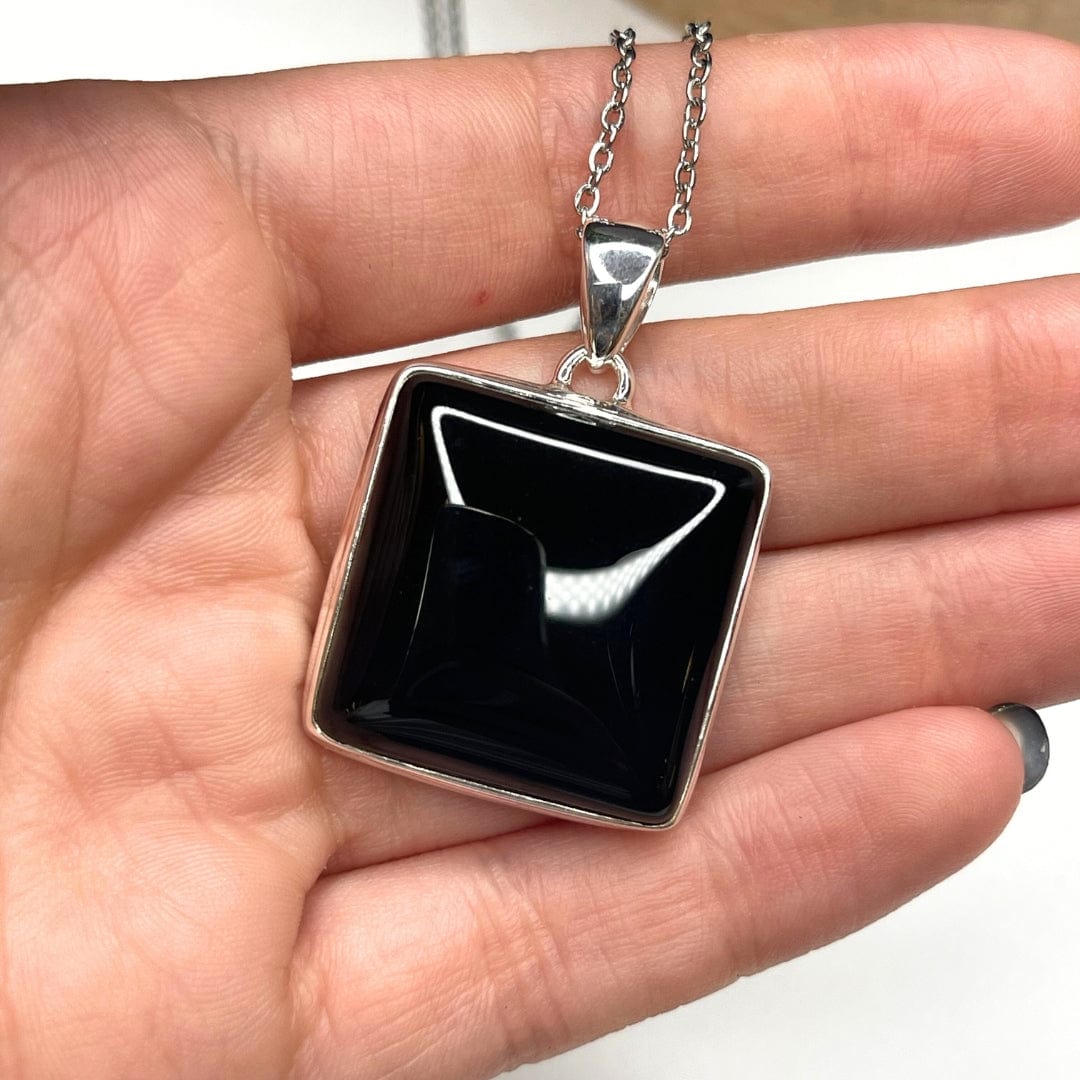Pendentif Argent 925 Onyx #27