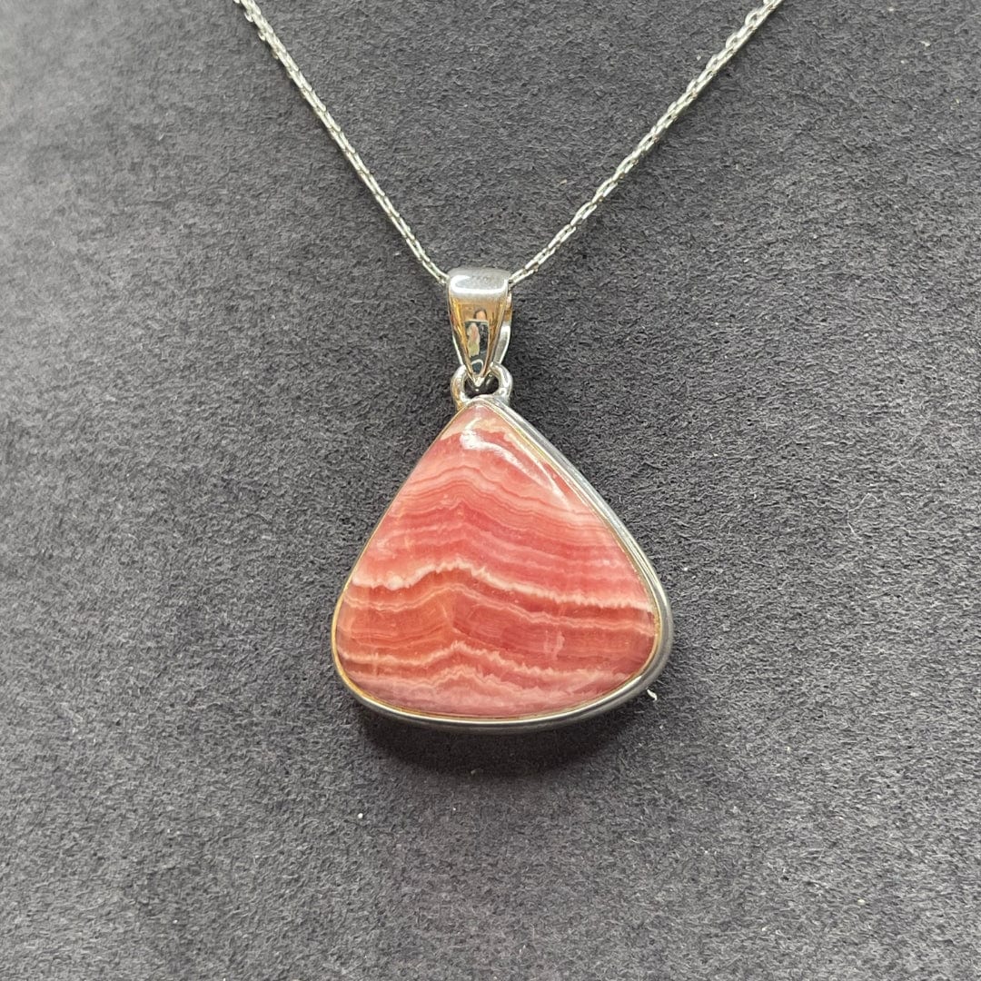 Pendentif Argent Sterling Rhodochrosite #10