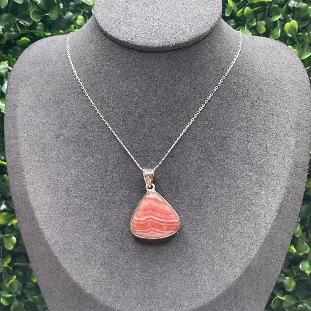 Pendentif Argent 925 Rhodochrosite #10