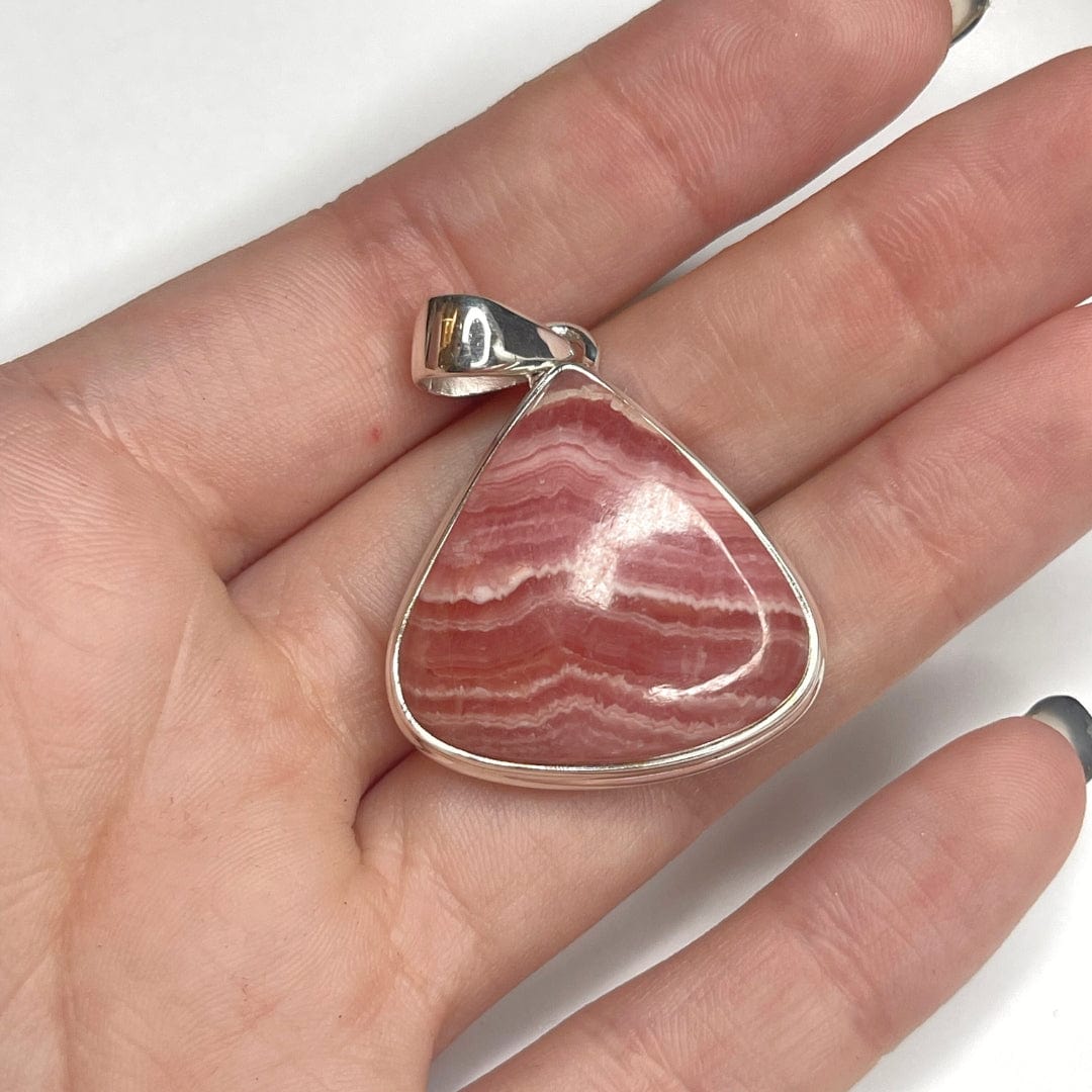 Pendentif Argent Sterling Rhodochrosite #10