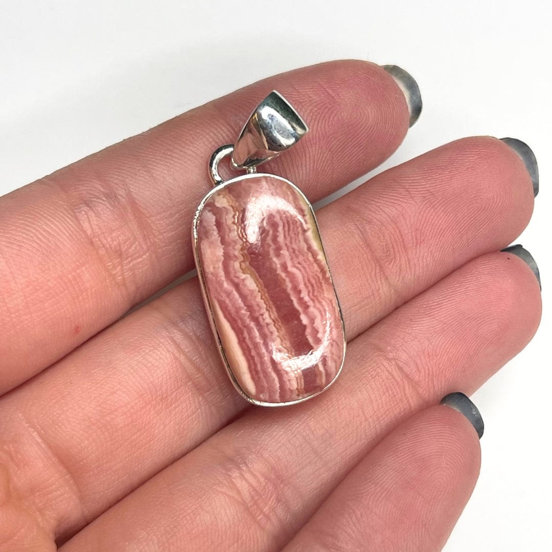 Pendentif Argent 925 Rhodochrosite #11