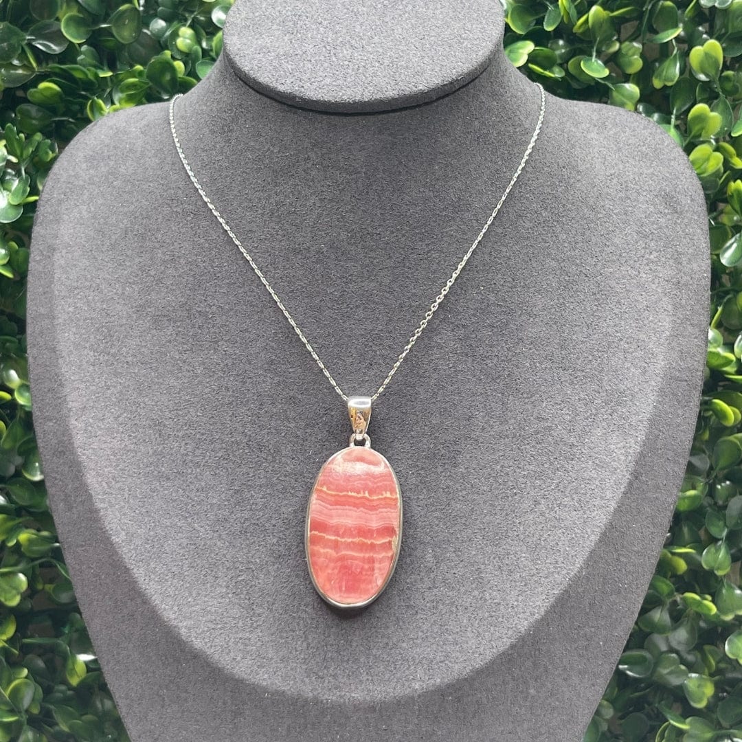 Pendentif Argent 925 Rhodochrosite #12