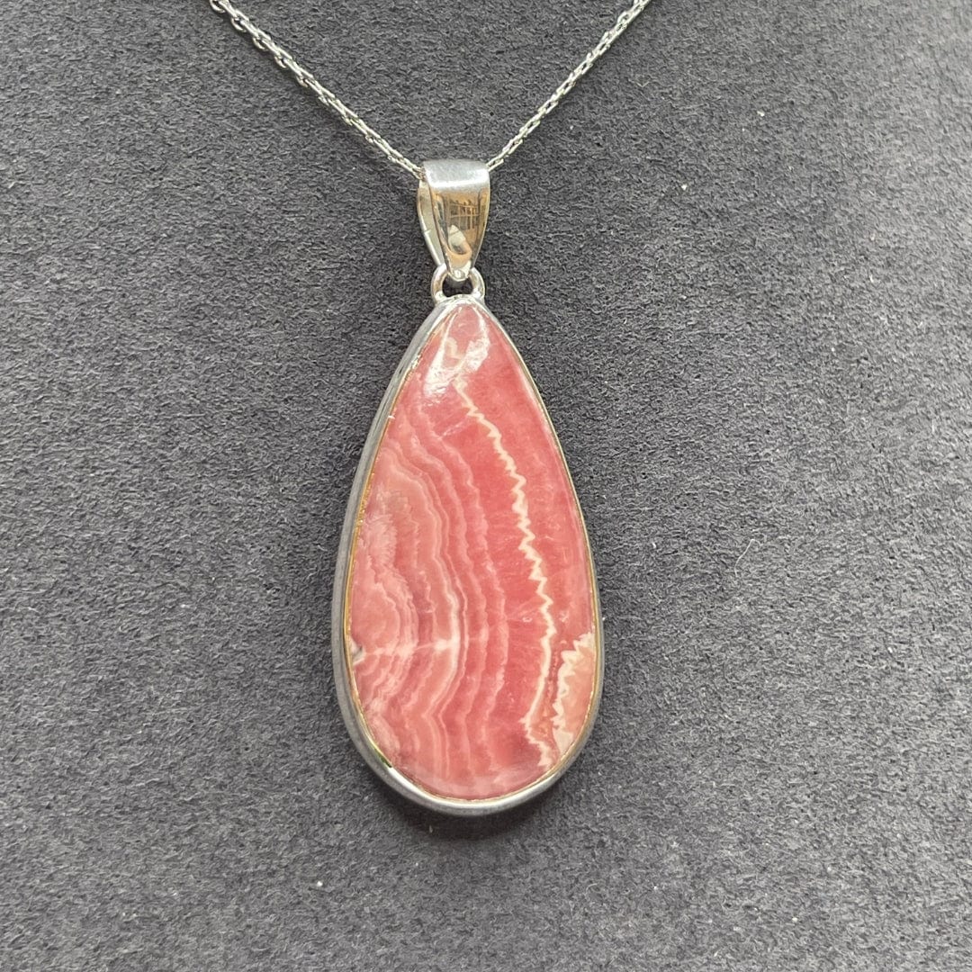 Pendentif Argent Sterling Rhodochrosite #13