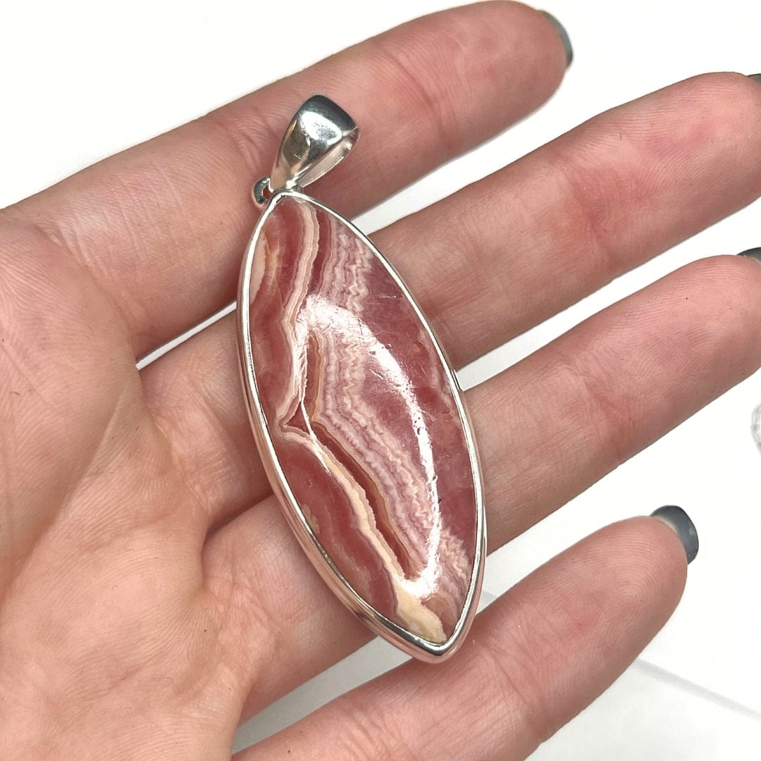 Pendentif Argent 925 Rhodochrosite #14