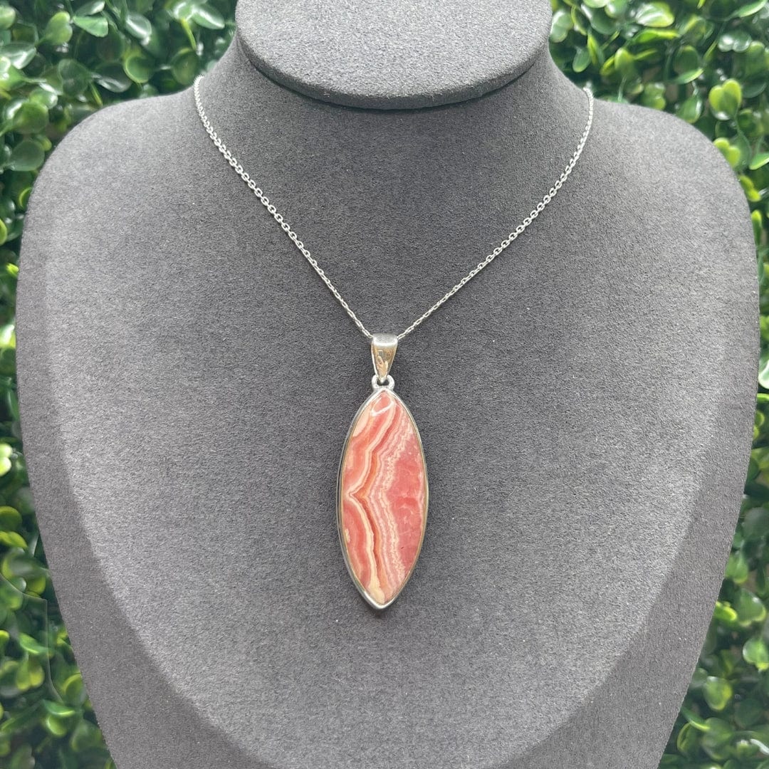 Pendentif Argent 925 Rhodochrosite #14