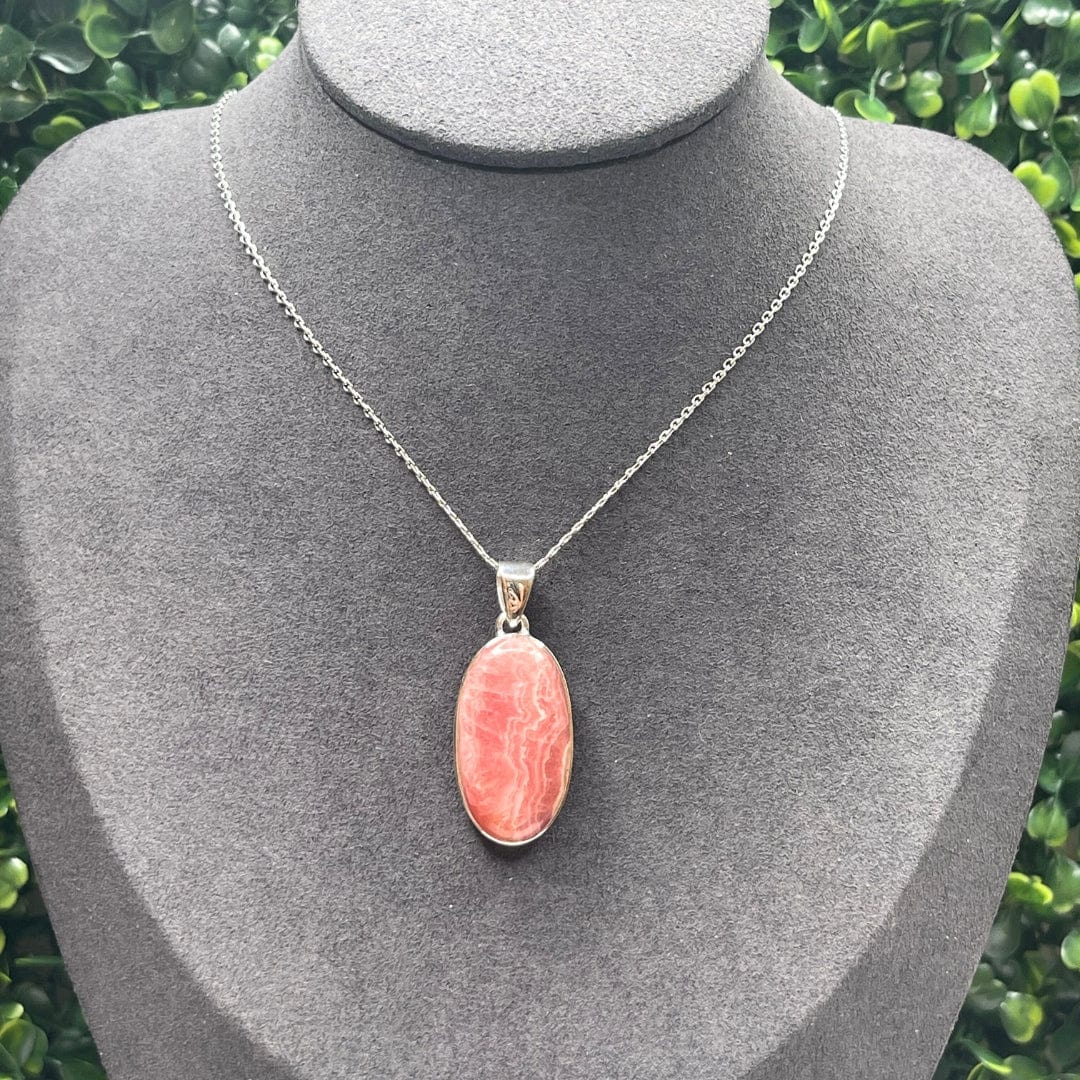 Pendentif Argent Sterling Rhodochrosite #15