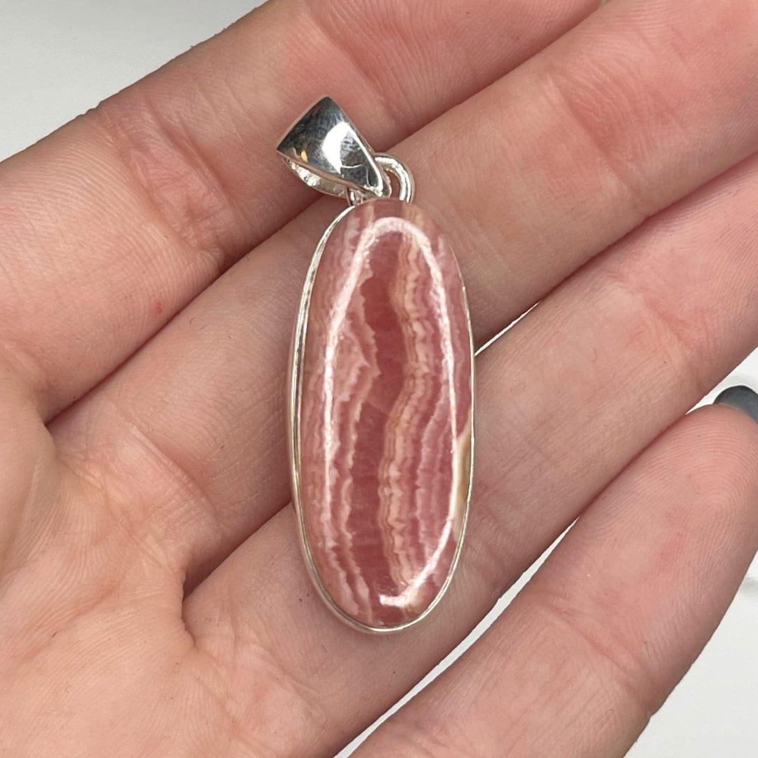 Pendentif Argent Sterling Rhodochrosite #19