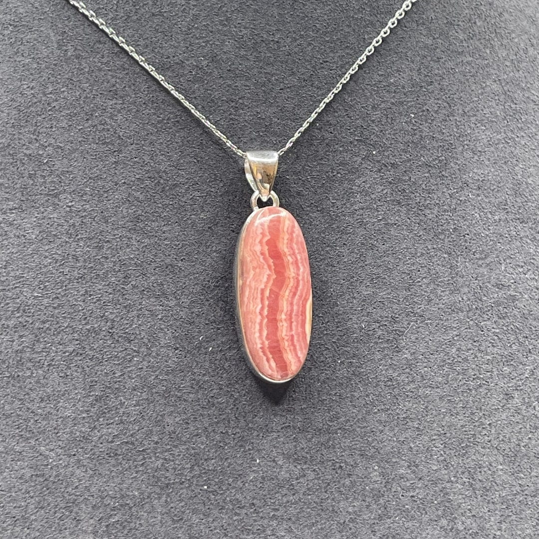 Pendentif Argent Sterling Rhodochrosite #19