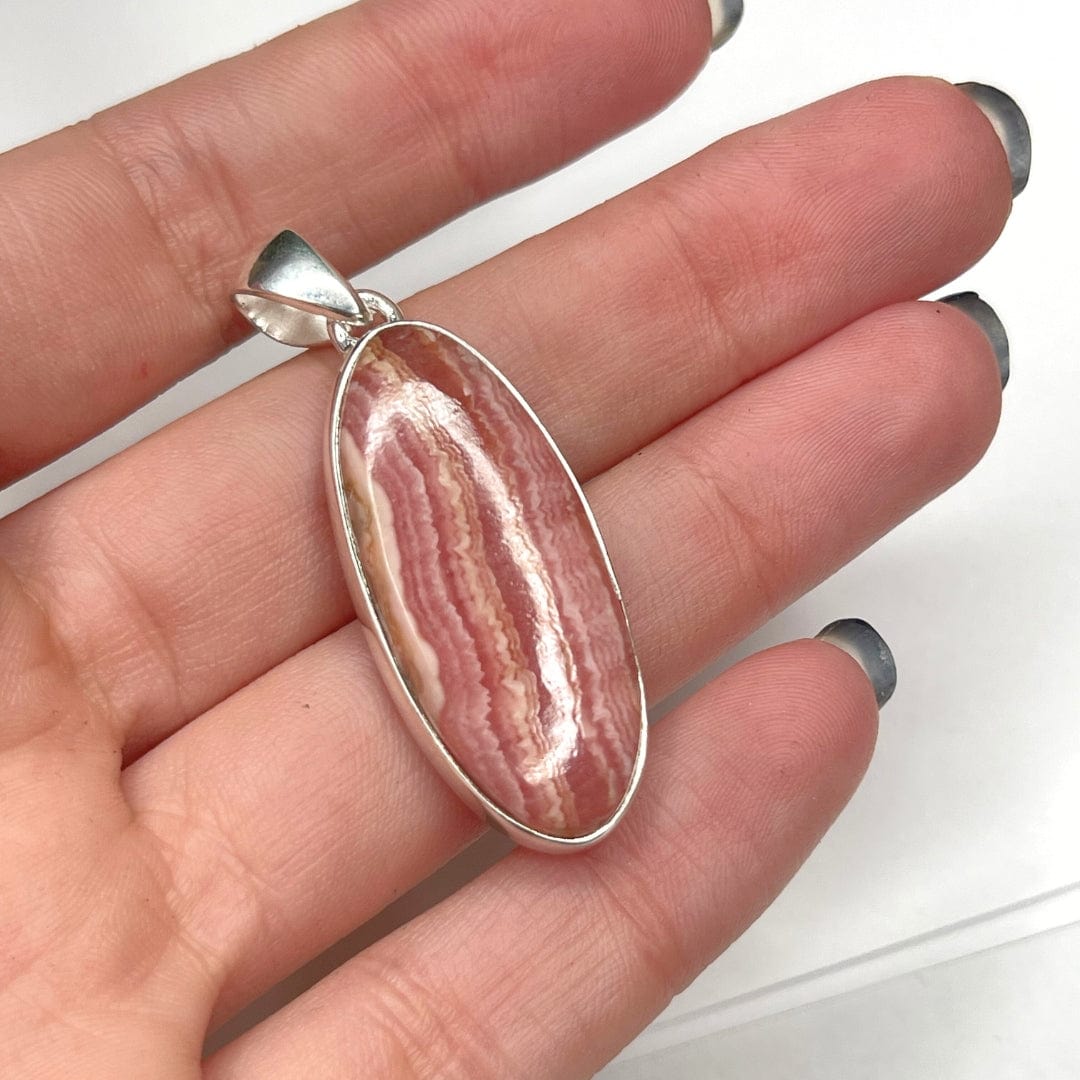 Pendentif Argent 925 Rhodochrosite #2