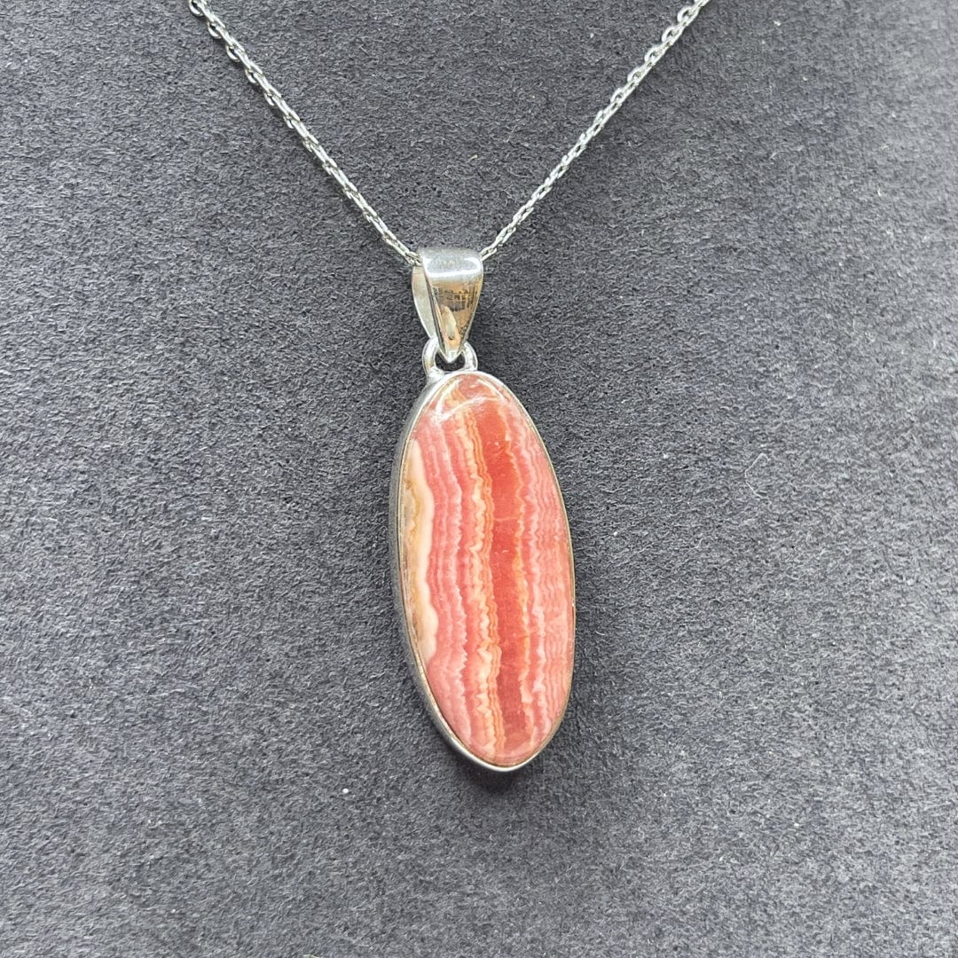 Pendentif Argent Sterling Rhodochrosite #2