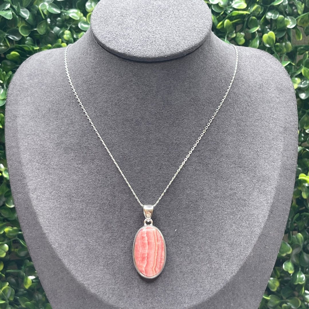 Pendentif Argent 925 Rhodochrosite #22