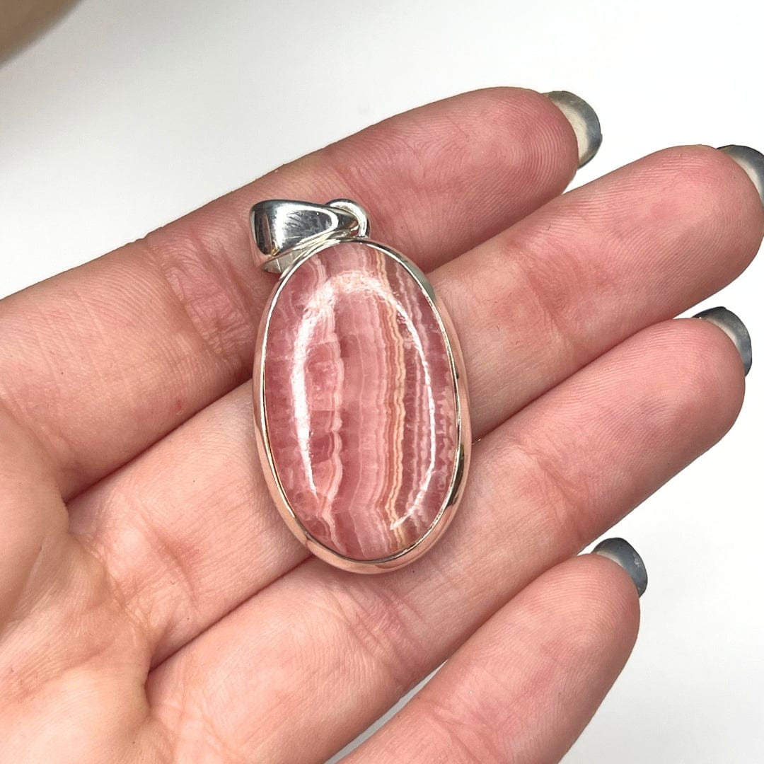 Pendentif Argent 925 Rhodochrosite #22
