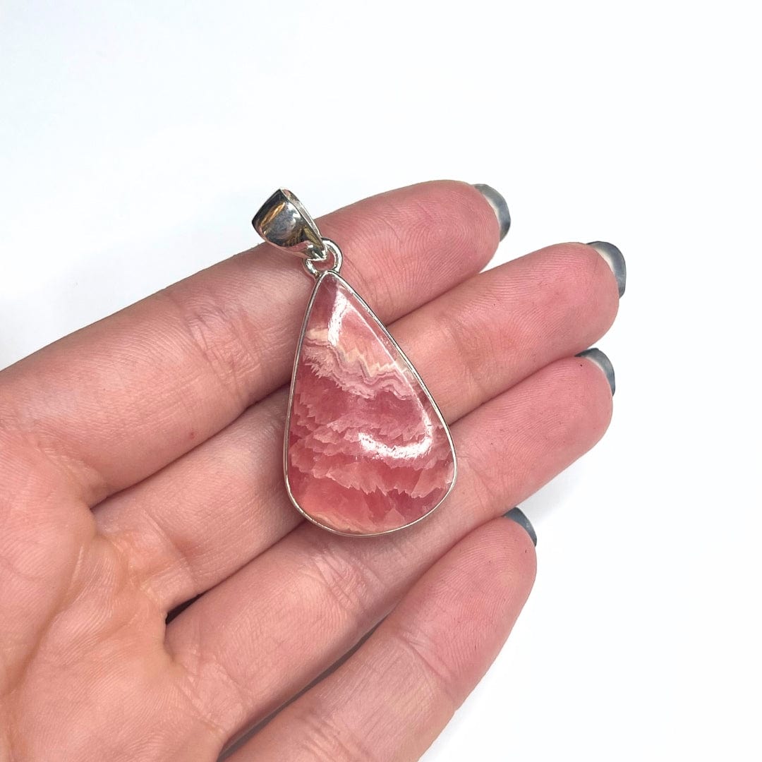 Pendentif Argent 925 Rhodochrosite #4