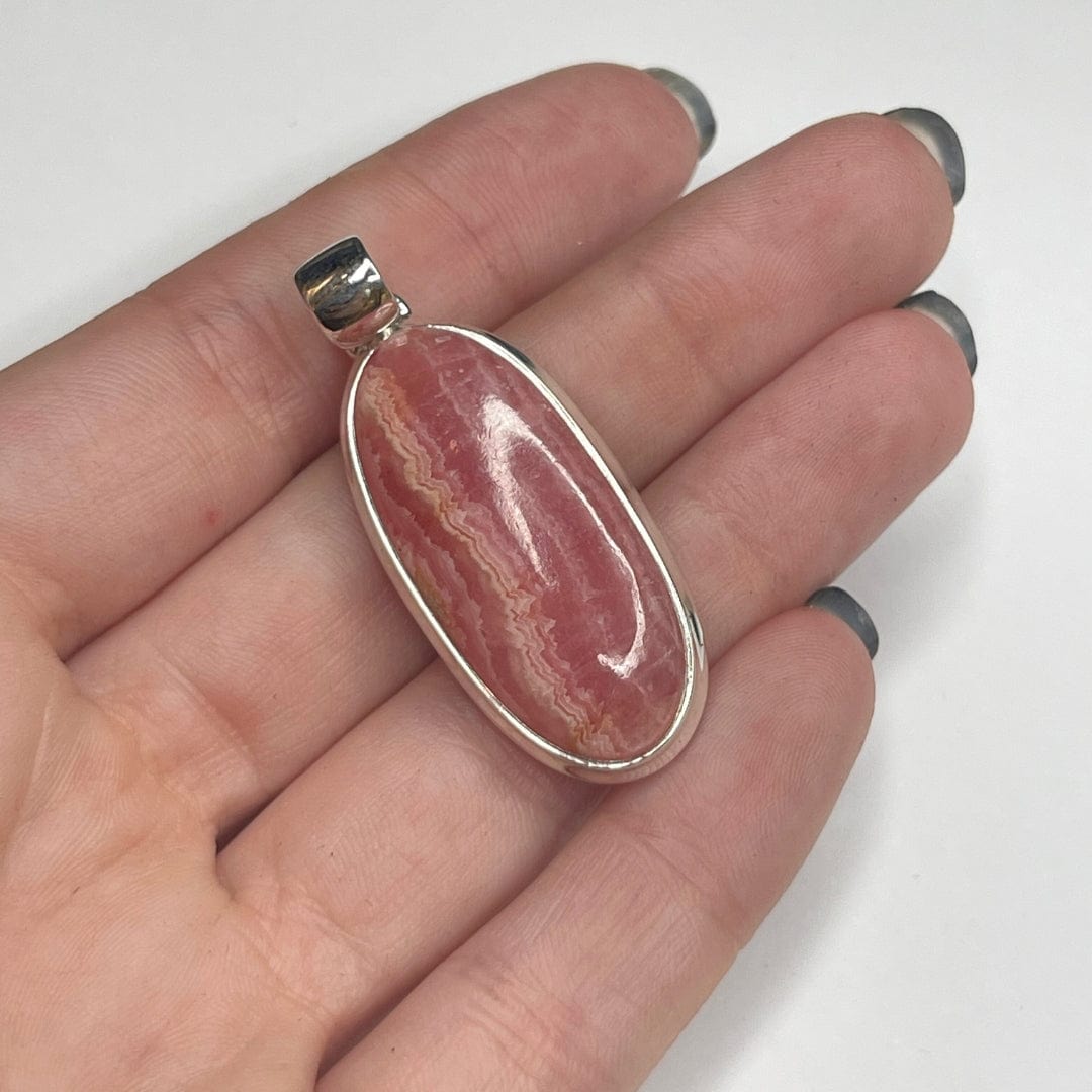 Pendentif Argent 925 Rhodochrosite #8