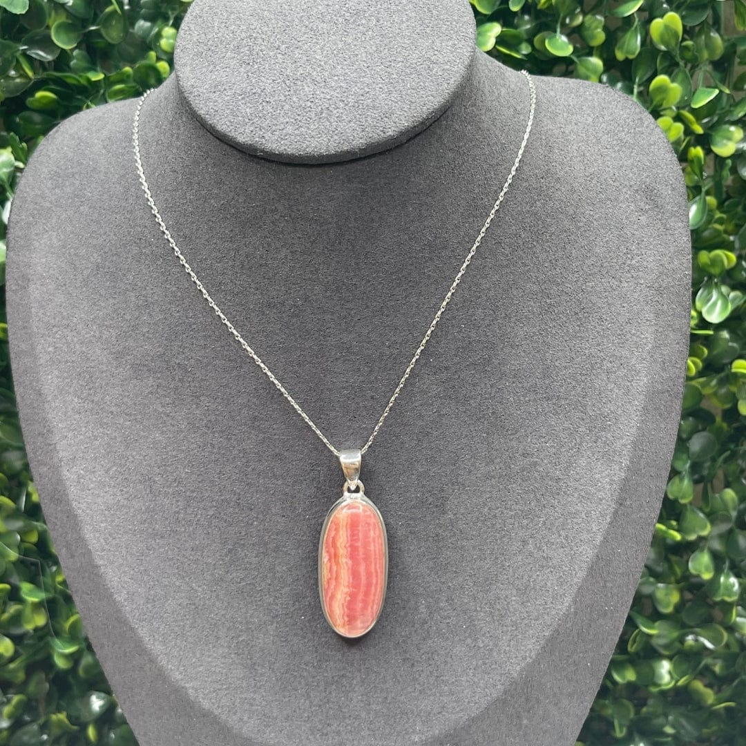 Pendentif Argent 925 Rhodochrosite #8