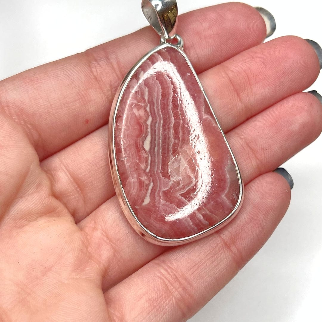 Pendentif Argent 925 Rhodochrosite #9