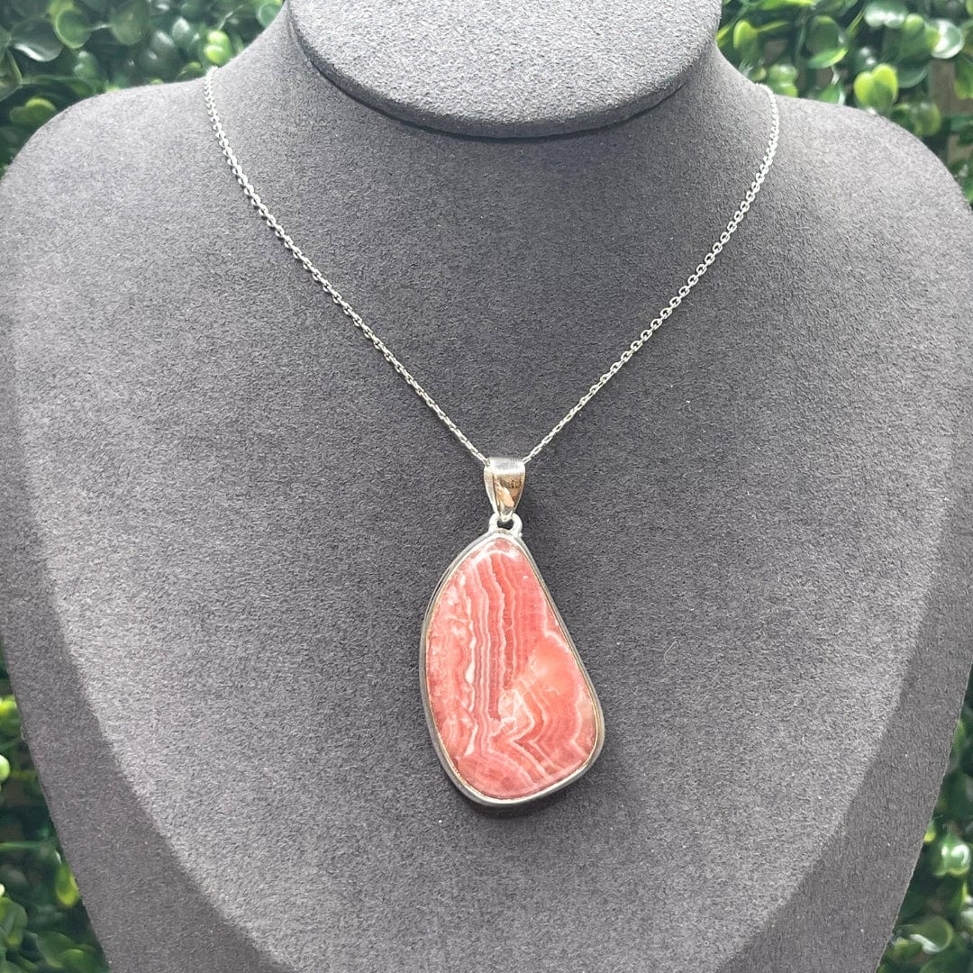 Pendentif Argent 925 Rhodochrosite #9