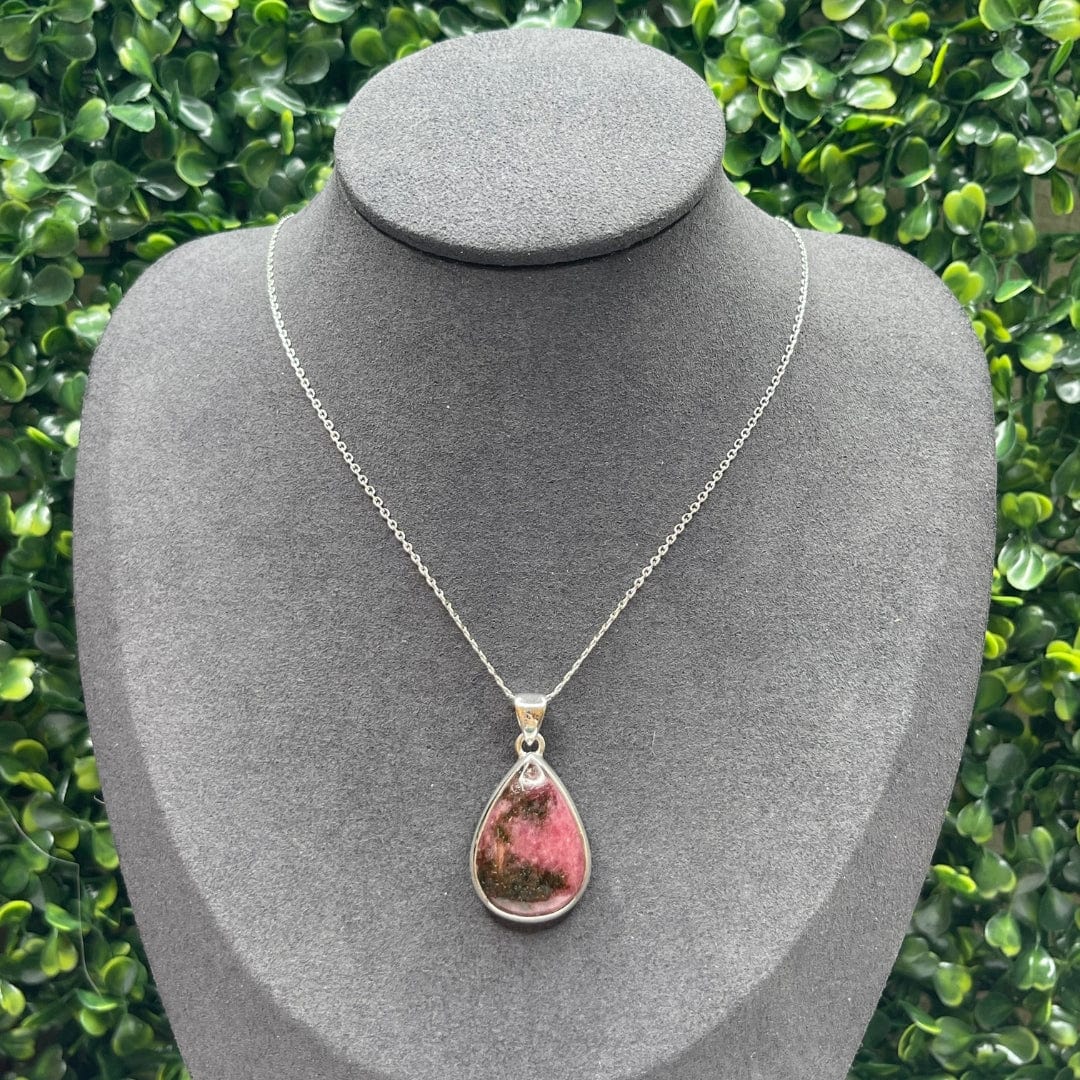 Pendentif Argent 925 Rhodonite Australienne #10