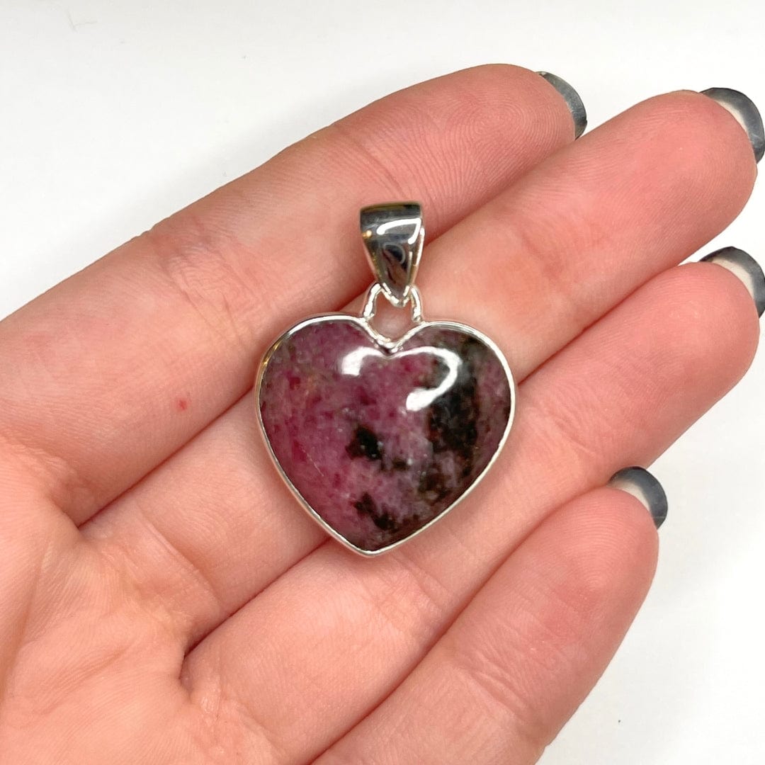 Pendentif Argent 925 Rhodonite Australienne #14