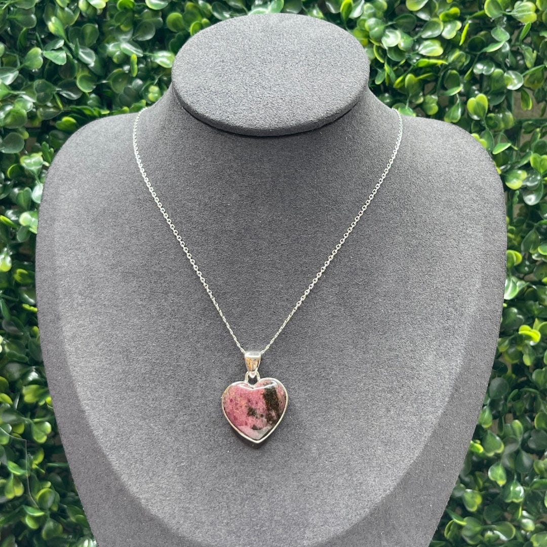 Pendentif Argent 925 Rhodonite Australienne #14