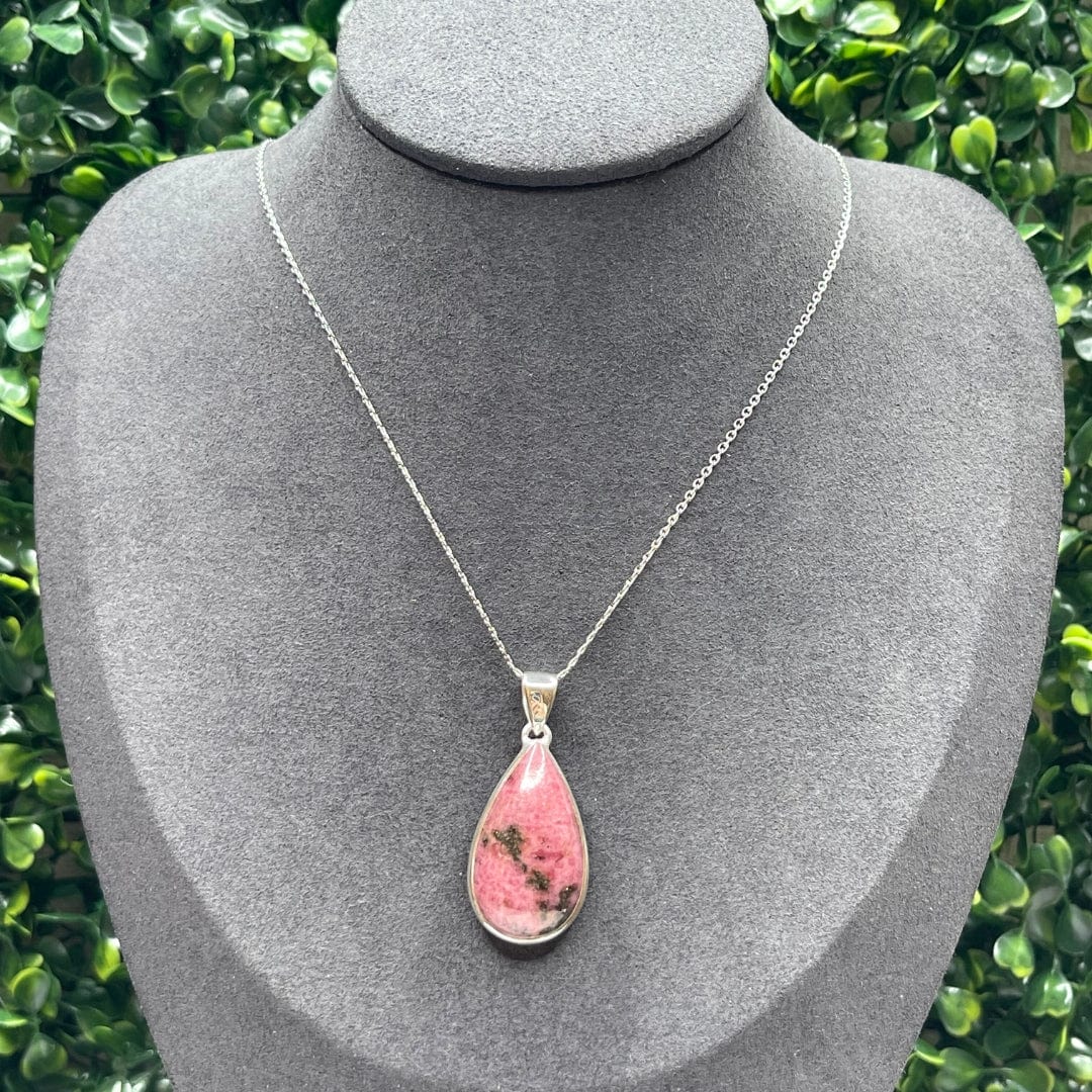 Pendentif Argent 925 Rhodonite Australienne #2