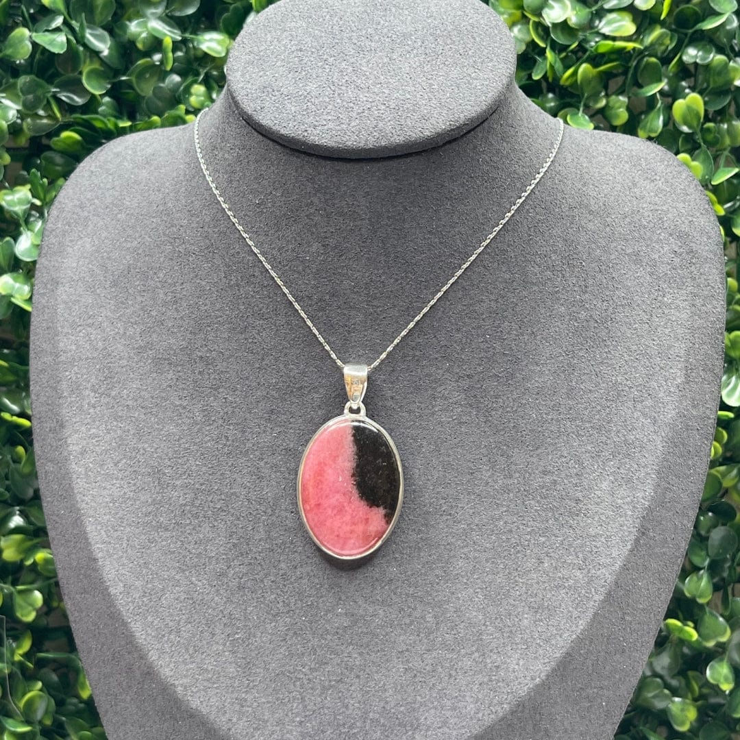 Pendentif Argent 925 Rhodonite Australienne #3