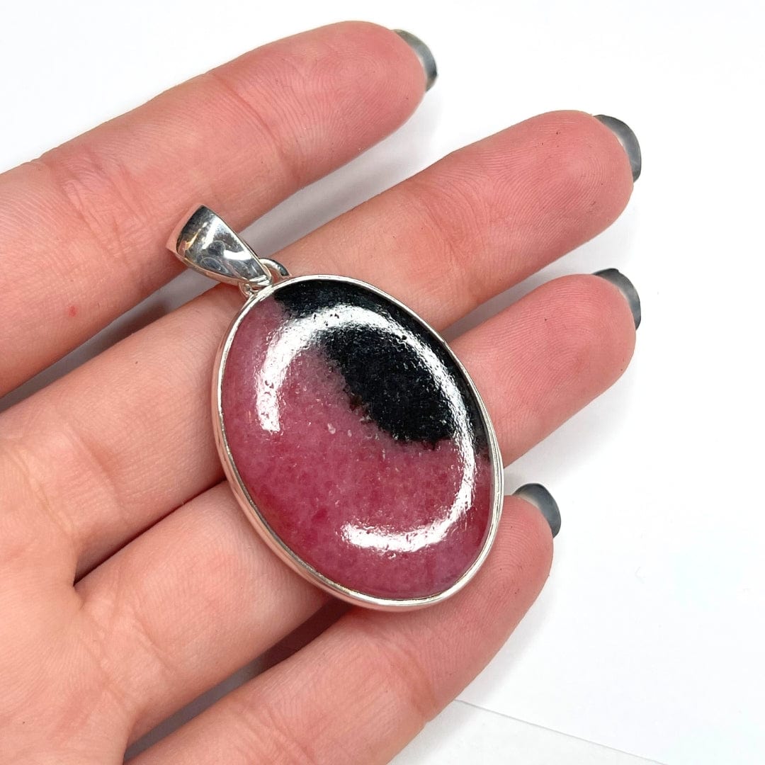 Pendentif Argent 925 Rhodonite Australienne #3