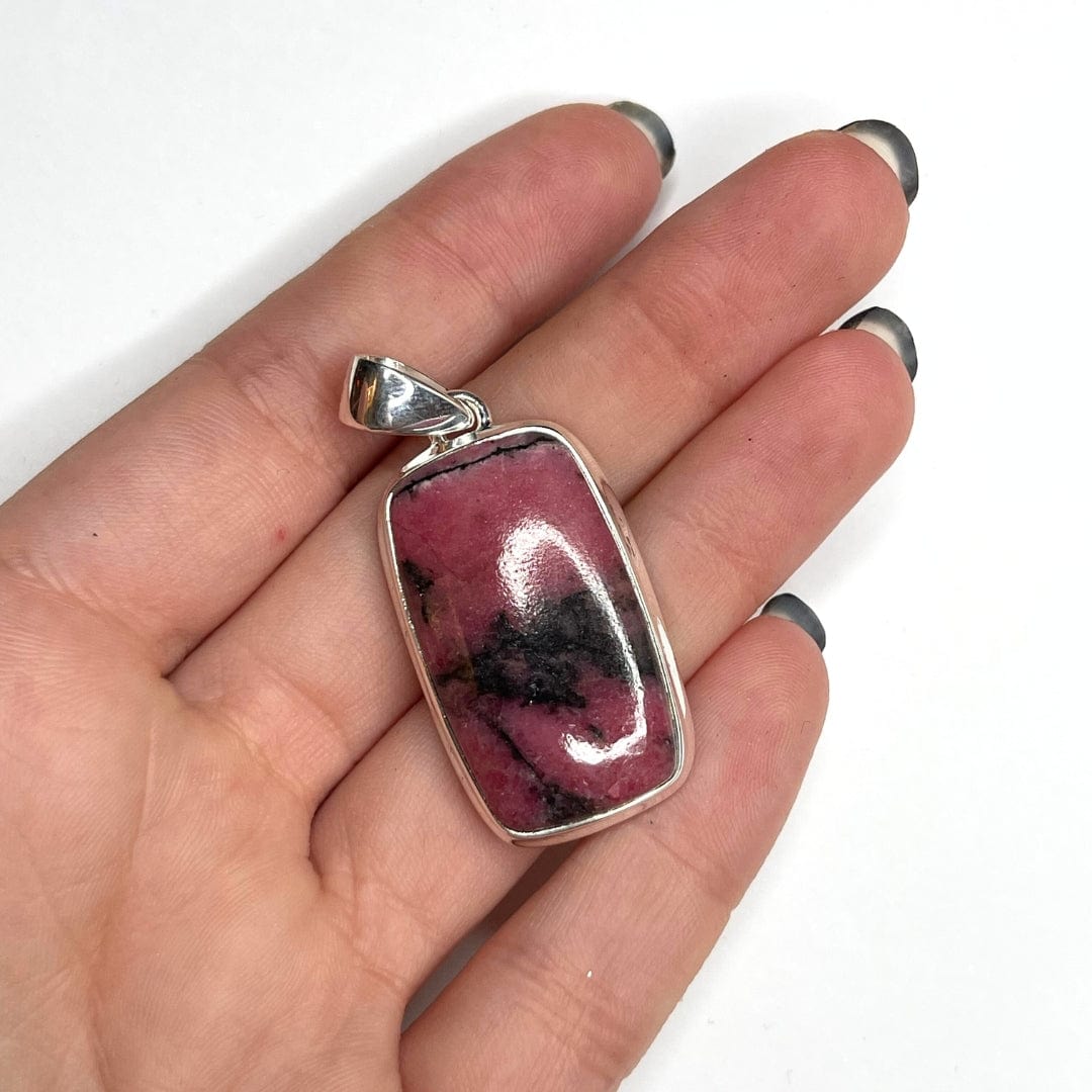 Pendentif Argent 925 Rhodonite Australienne #7