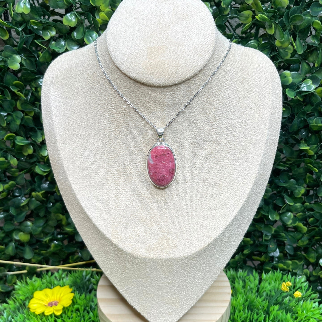 Pendentif Argent 925 Thulite #19