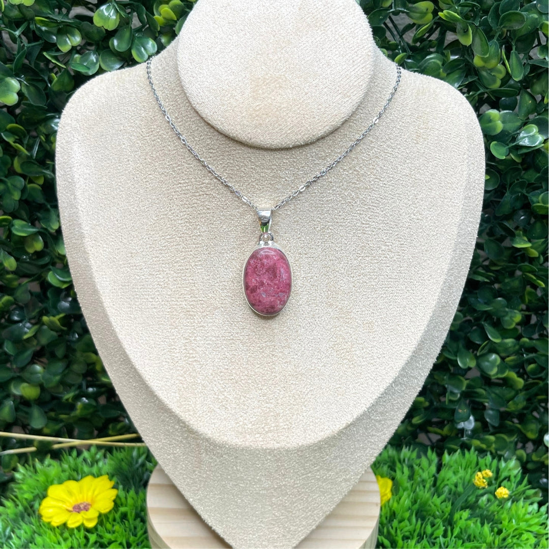 Pendentif Argent 925 Thulite #3