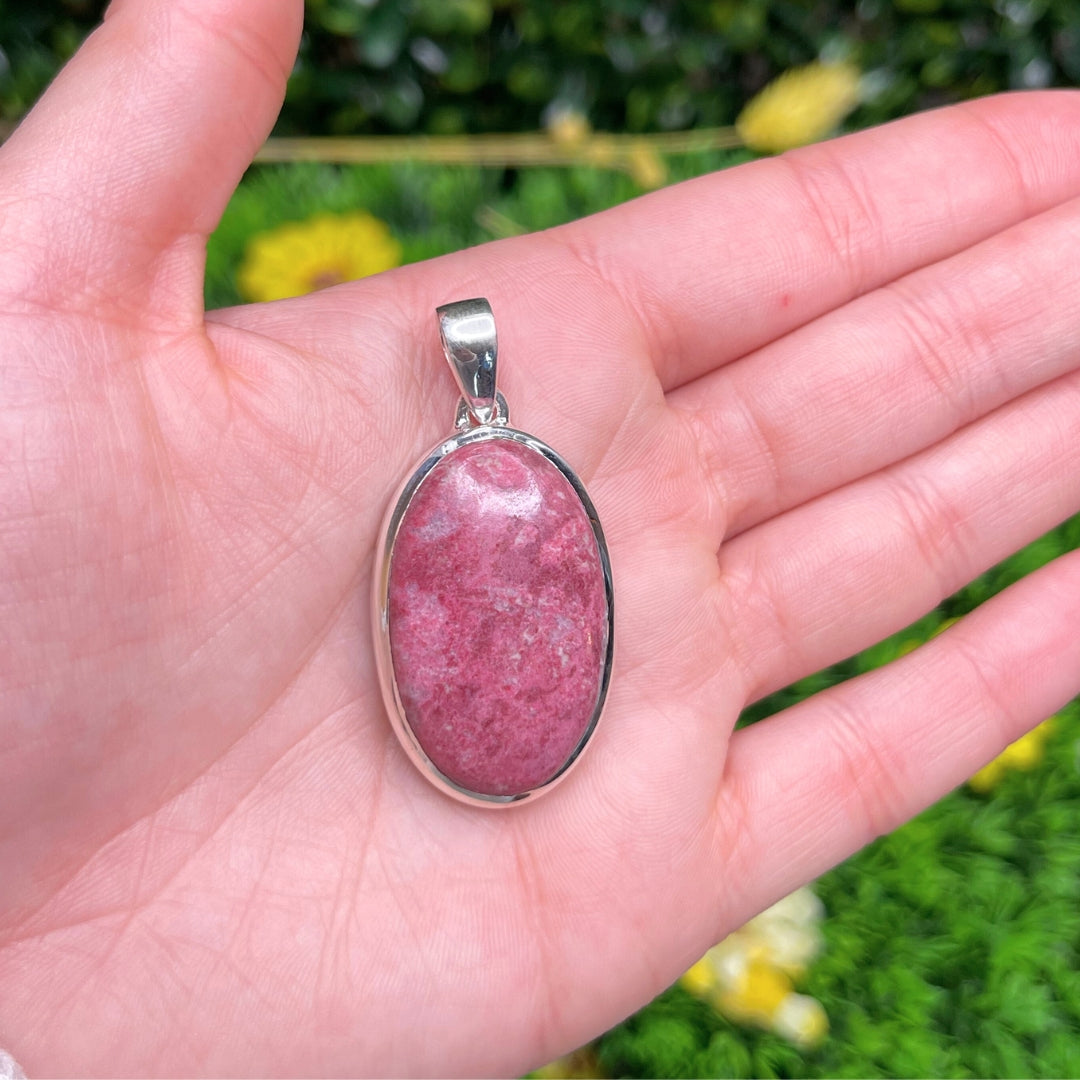 Pendentif Argent 925 Thulite #34