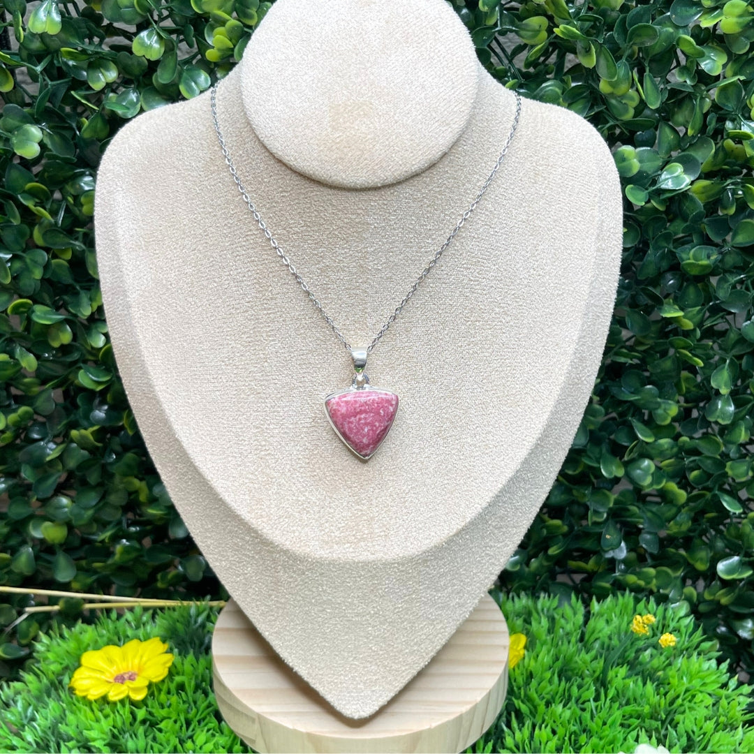 Pendentif argent 925 Thulite #7