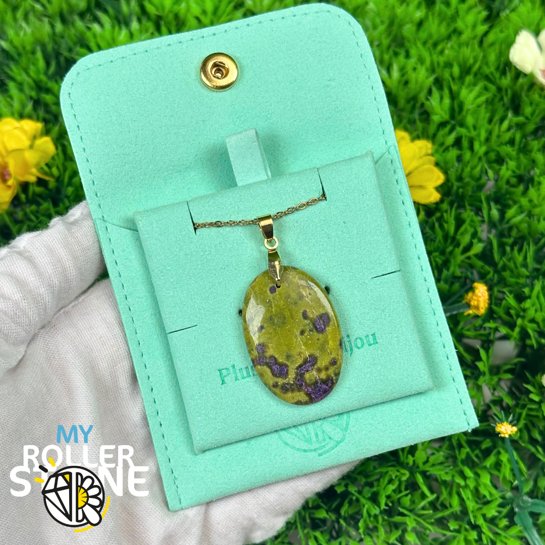 Pendentif Atlantisite 5A percé