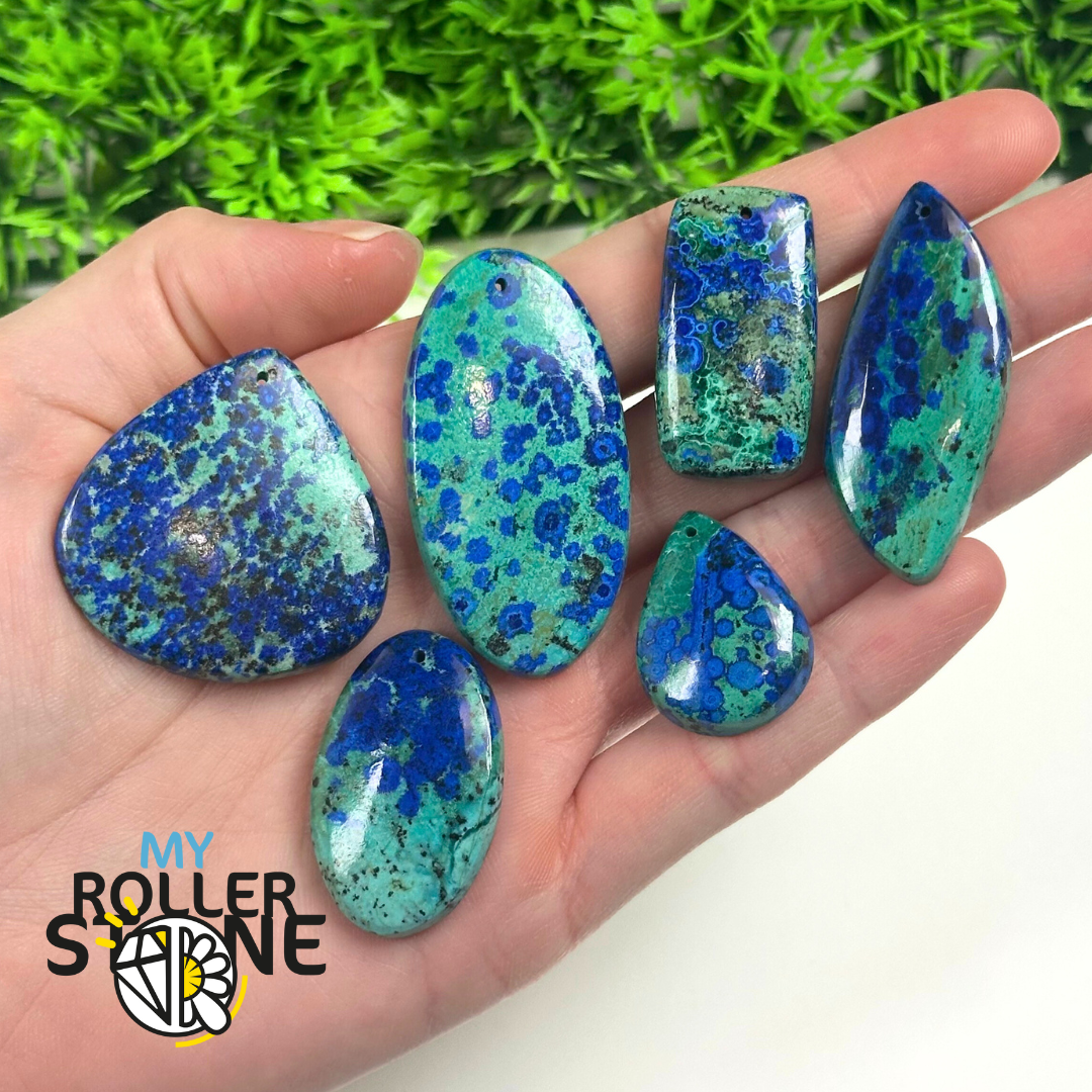 Pendentif Azurite Malachite 5A