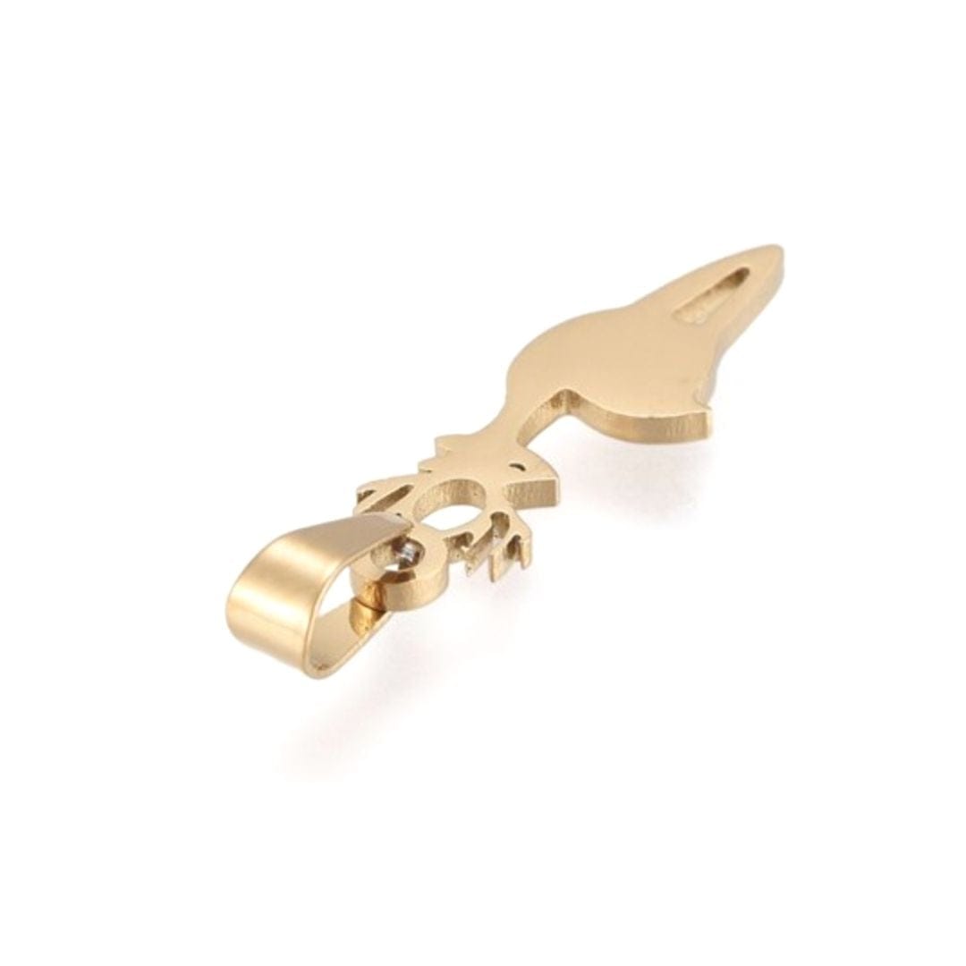 Pendentif biche - Breloques et pendentifs