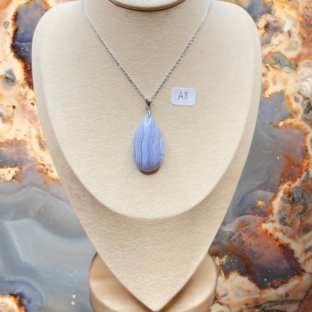 Pendentif Calcédoine #8