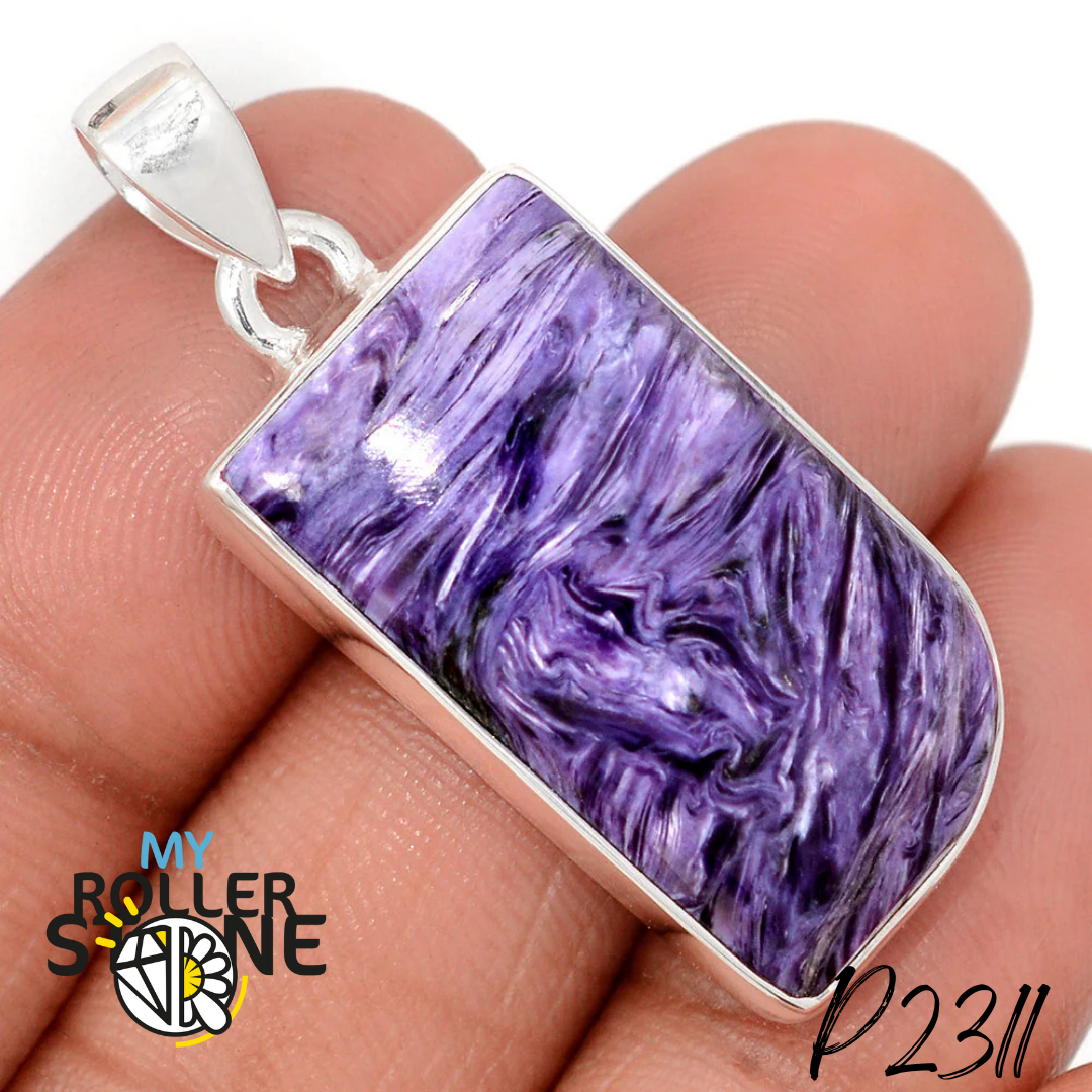 Pendentif Charoïte P2311