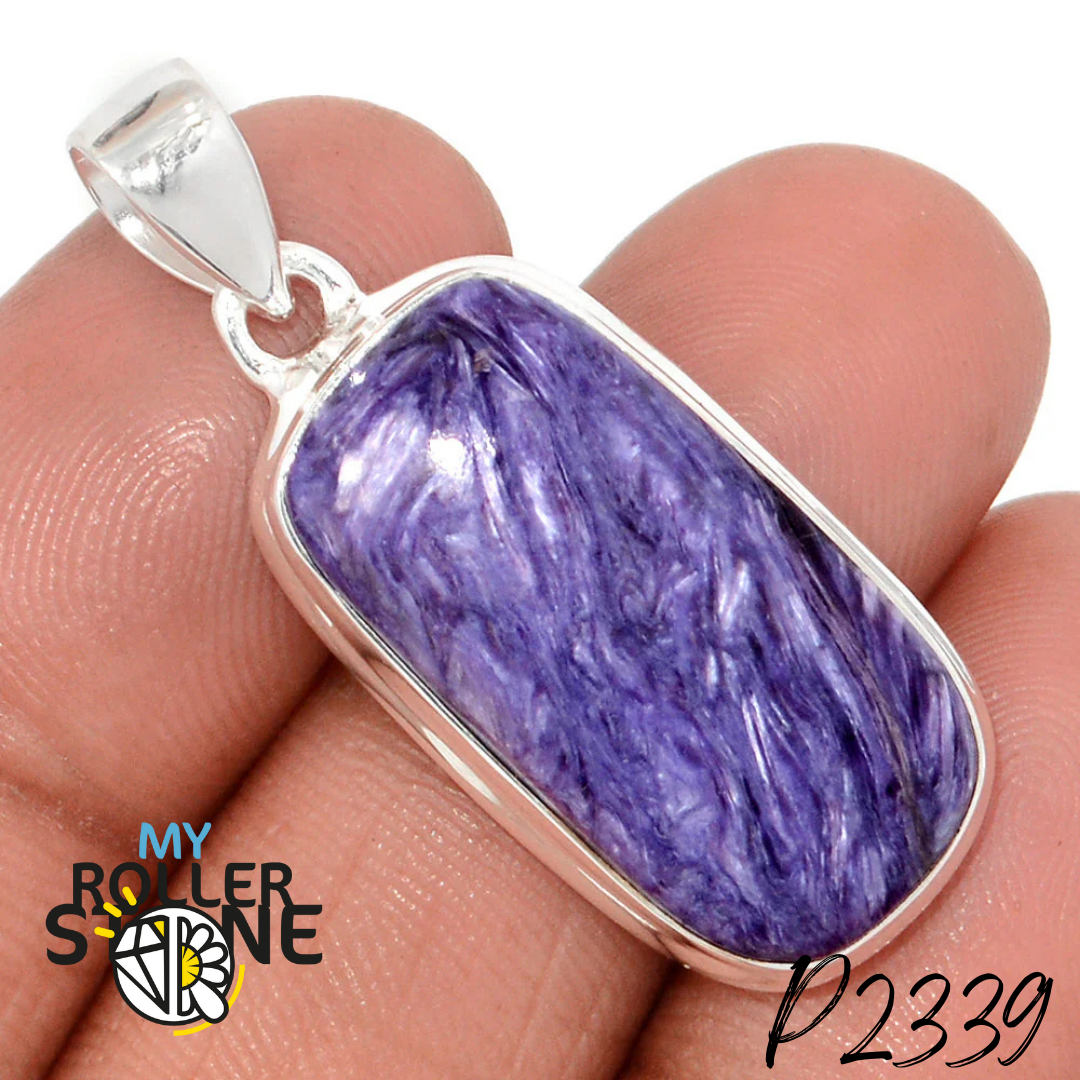 Pendentif Charoïte P2339