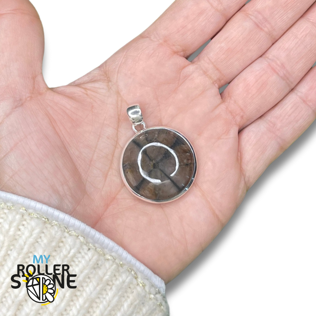 Pendentif Chiastolite #1 - Breloques et pendentifs