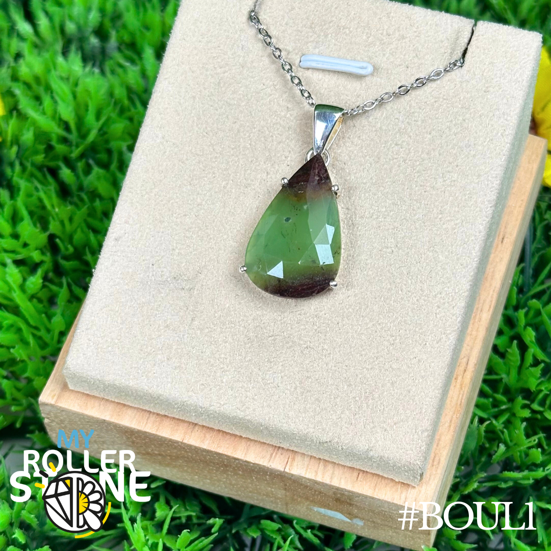 Pendentif Chrysoprase Boulder #BOUL1