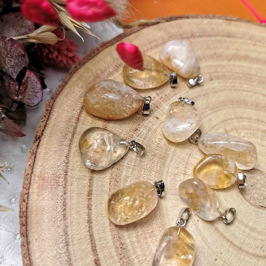 Pendentif citrine