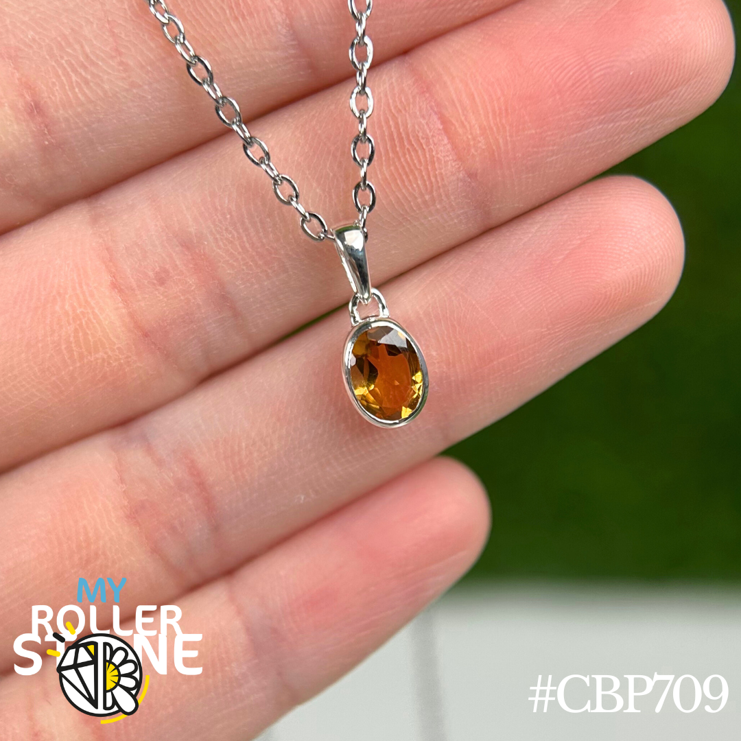 Pendentif Citrine #CBP709