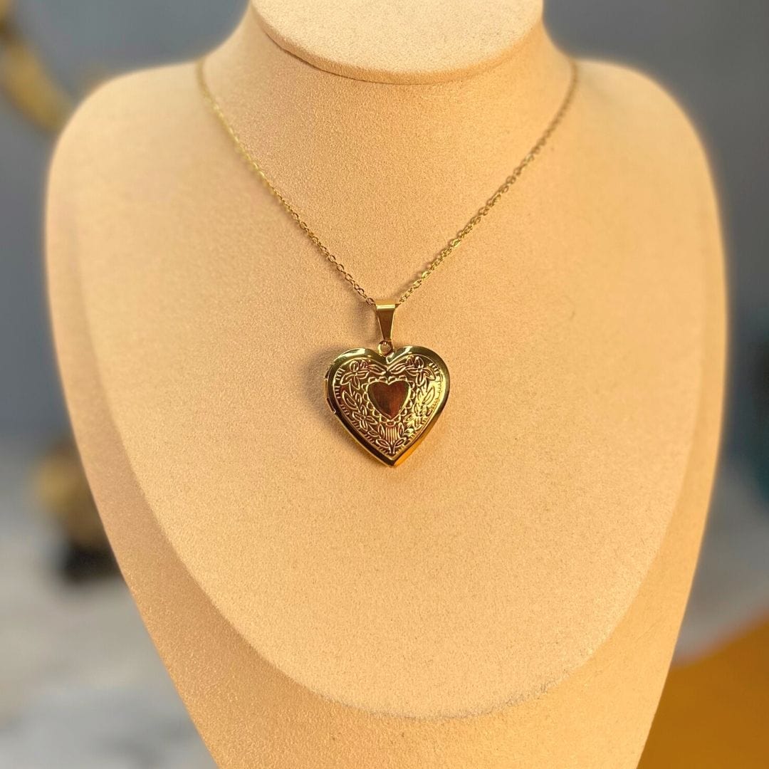 Pendentif coeur avec photo - Breloques et pendentifs