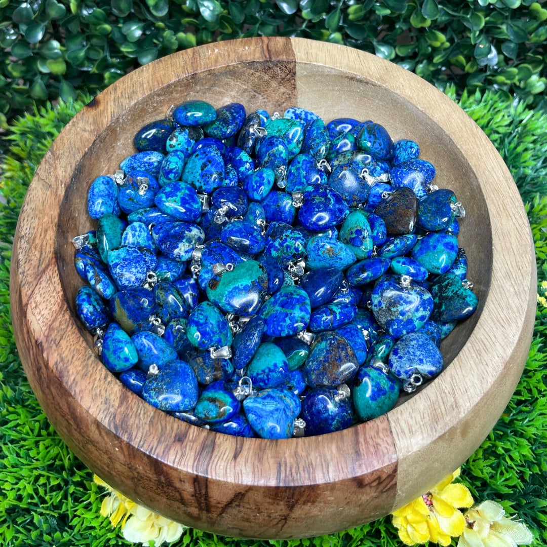 Pendentif en Azurite