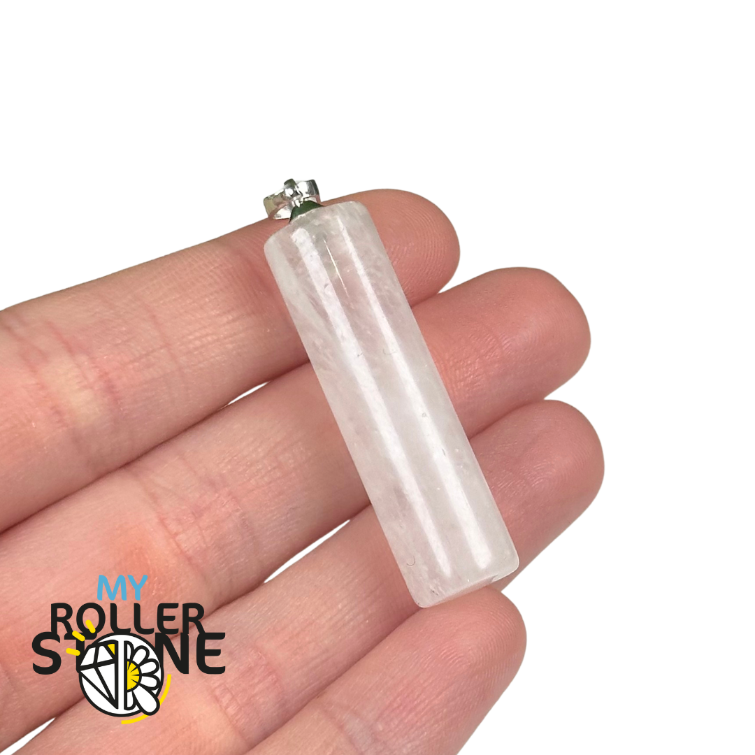 Pendentif colonne en Cristal de roche