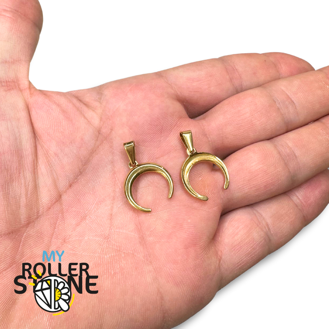 Pendentif demi lune - Breloques et pendentifs